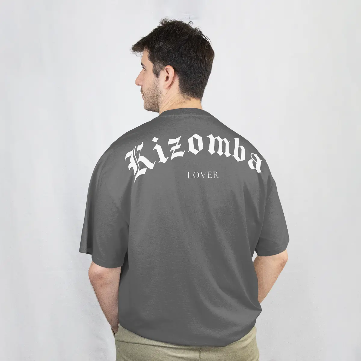 Imagen de Playera Oversize Baile - Gris