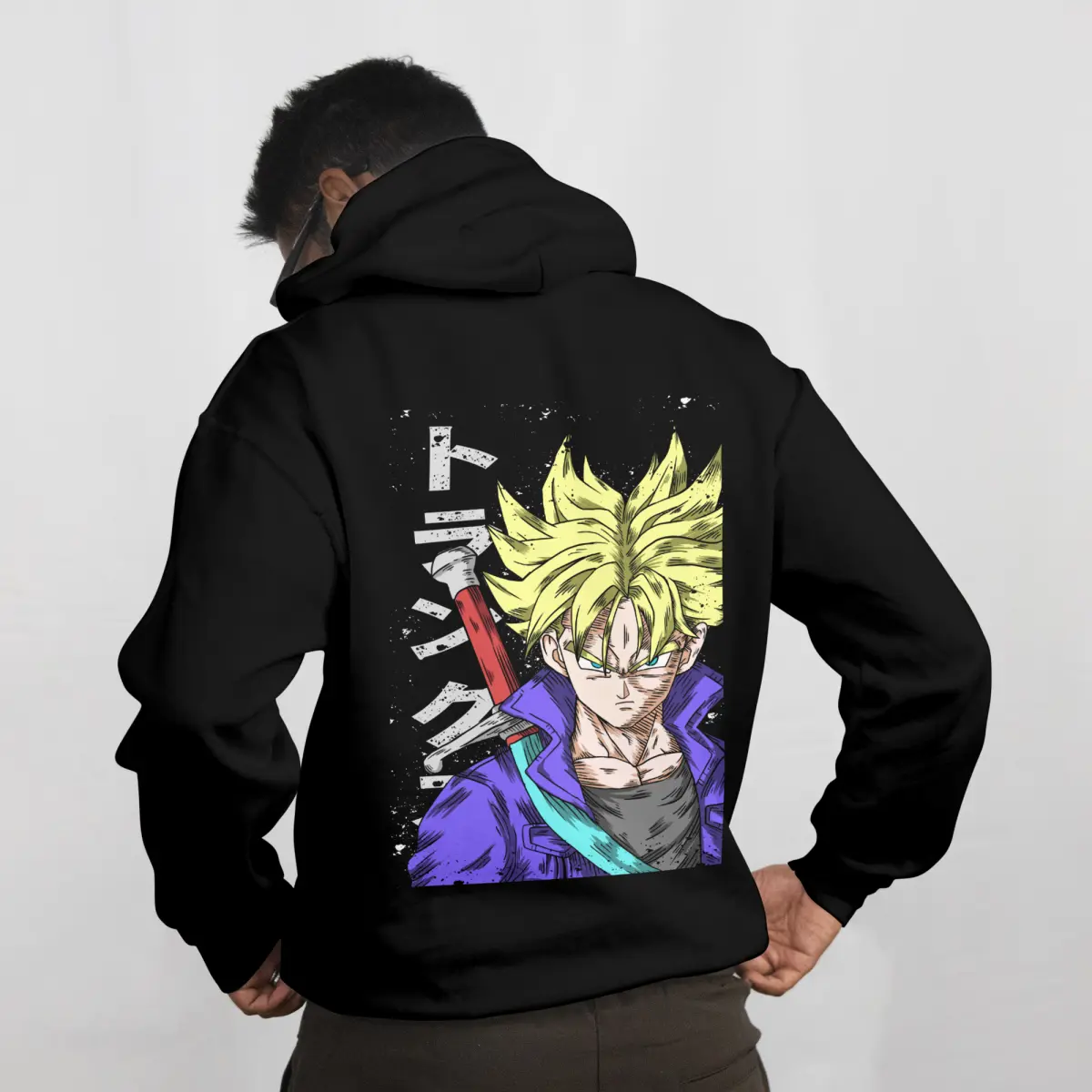 imagen de Sudadera Anime - Negro