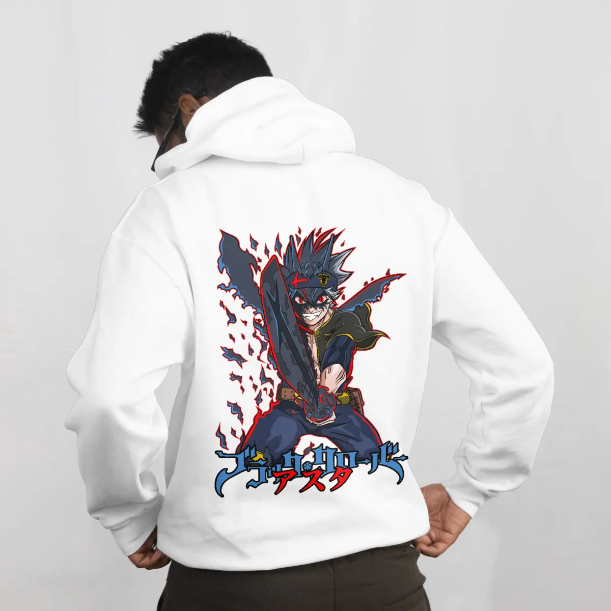 imagen de Sudadera Anime - Blanco