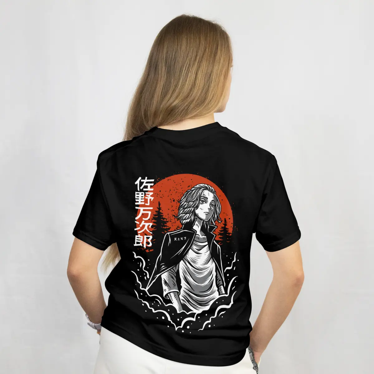 imagen de Playera Anime - Negro