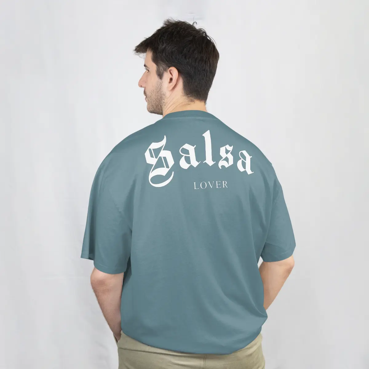 imagen de Playera Oversize Baile - Azul Marino