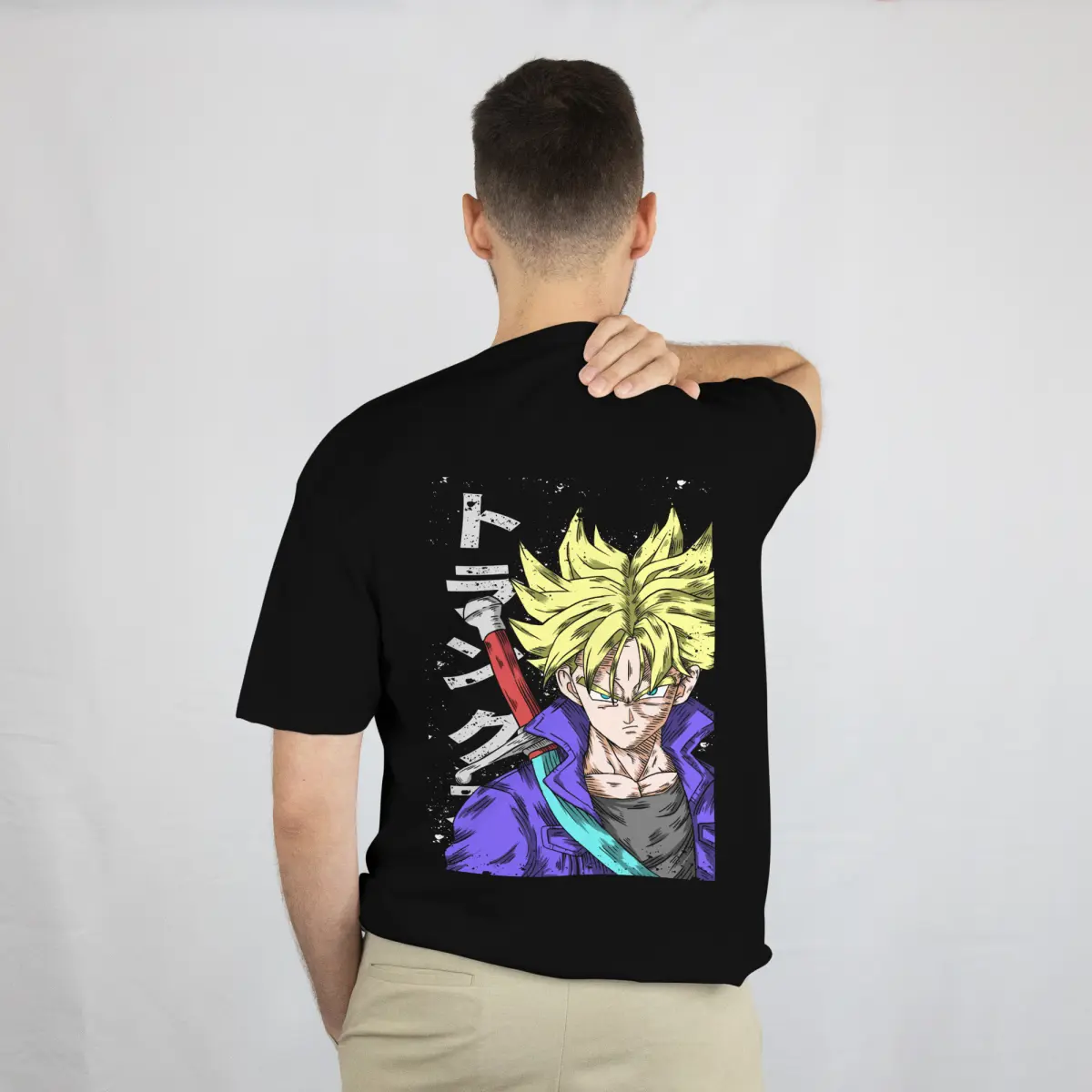Imagen de Playera Anime - Negro